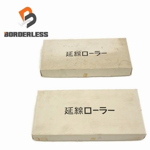 ☆未使用品☆ダイワ製作所 4面 延線ローラー 2箱セット 通線工具 金車 滑車 コロコロ N0.100 500kg　 90893