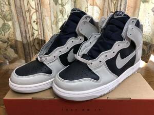 NIKE DUNK HIGH LE (OBSIDIAN/LT ZEN GREY) 630335-401