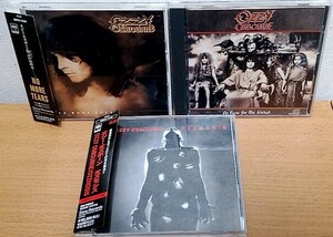 Ozzy Osbourne / No Rest for the Wicked + No More Tears + Ozzmosis 3枚セット　オジー・オズボーン ザック・ワイルド