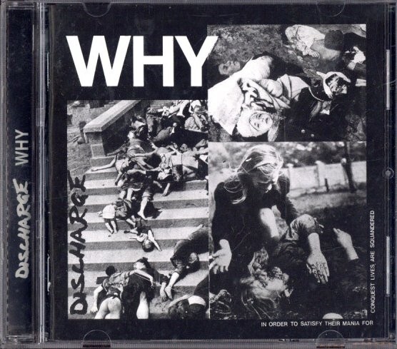 *中古CD Discharge/WHY 1981年1st MLP国内盤 U.K D-BEAT RAW PUNK EXTREME NOISE TERROR DOOM DISASTER BROKEN BONES CRASS G.B.H *中古CD Discharge/WHY 1981年1st MLP国内盤 U.K D-BEAT RAW PUNK EXTREME NOISE TERROR DOOM DISASTER BROKEN BONES CRASS G.B.H