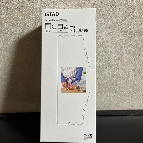 IKEA(イケア) ジップロック 60枚 ISTAD イースタード