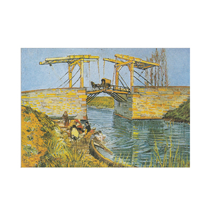 A3ポスター　ゴッホ　アルルの跳ね橋(1888)　光沢紙　アートポスター　ポスターのみ