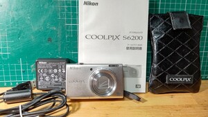 ニコン コンパクトデジタルカメラ クールピクセルS6200 COOLPIX SONY カシオ キャノン 平成レトロ