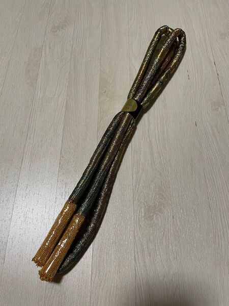 ★ 新古品 佐波理 サハリSAHARI GEM 帯締め m4026