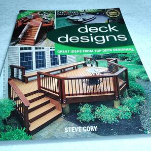 <洋書>デッキのデザイン:トップデッキデザイナーによる素晴らしいアイデア『Deck Designs:Great Ideas from Top Deck Designers』