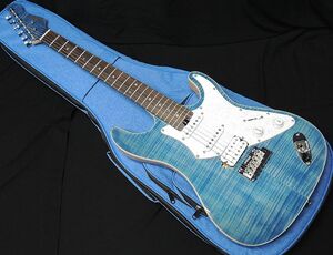 AriaProII 714-AE200 LRBL Lorelei Blue アリアプロツー エレキギター ストラト タイプ SSH ローレライ ブルー