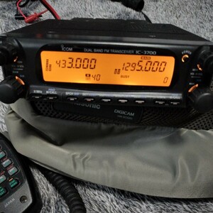 ICOM IC-3700 430/1200MHz DUAL BAND FM アイコム 通電確認済