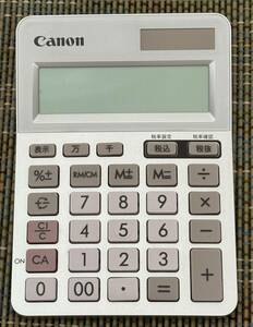  beautiful goods *Canon colorful calculator 10 column LS-100TU solar Canon *