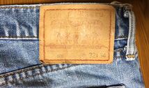 【年代物製造国不明】LEVI’S 508 ストレートW32（裾オリジナル）_画像7