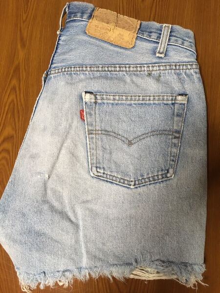 【年代物 USA物】『リーバイス/LEVI’S 501 ショートパンツ(古着)』