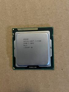 動作品 Intel Core i5 2500K 3.30GHz LGA1155 インテル CPU 即時支払いできる方限定 特価