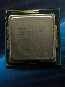 動作品 Intel Core i7 2600K 3.40GHz LGA1155 CPU 即時支払いできる方限定特価品