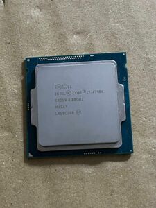 動作品 Intel Core i7 4790K 4.00GHz LGA1150 最速 CPU 即時支払いできる方限定特価品