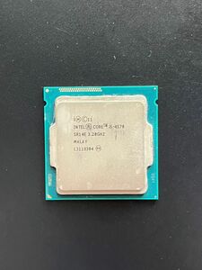 動作品 Intel Core i5 4570 3.20GHz LGA1150 CPU 即時支払いできる方限定特価品