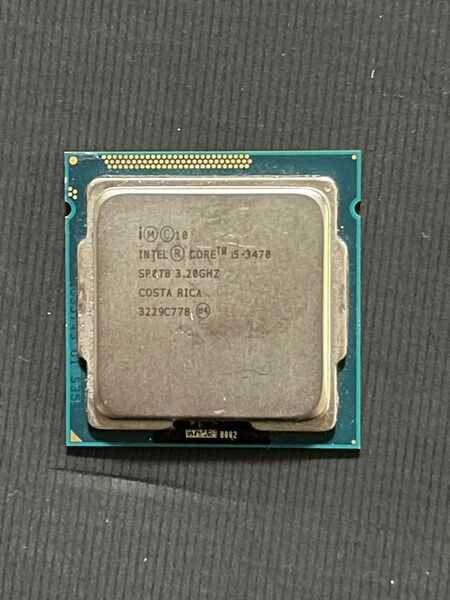 動作品 Intel Core i5 3470 3.20GHz LGA1155 CPU 即時支払いできる方限定特価品
