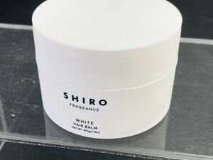 SHIRO シロ ホワイト ヘアバーム スタイリング剤/ボディクリーム II-240414008