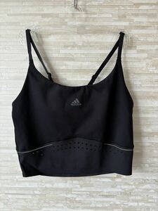 M」Adidasアディダス HIIT 45 Seconds クロップタンクトップ