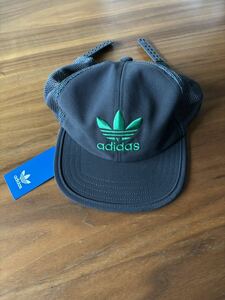 60-63cm」Adidas アディカラー アーカイブ トラッカーキャップ 緑