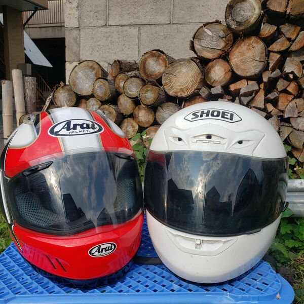 アライ ヘルメット ショウエイ フルフェイスヘルメット Arai サイズ:57-58 GOTH TRACKER SPRINGER