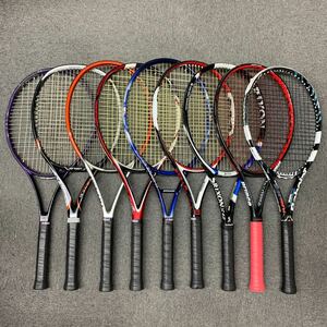 240601■中古品　 テニスラケット９本セット
