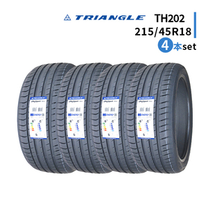 4本セット 215/45R18 2023年製造 新品サマータイヤ TRIANGLE EffeX Sport TH202 送料無料 トライアングル 215/45/18