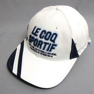  Le Coq QGBVJC14 WH00goru fur white cap * free shipping 2023 year le coq sportif sunglasses holder soft visor 