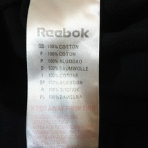 リーボック Reebok ポロシャツ ブラック スイスバックロゴ ドルンビルン2007 ロゴ入り 3XS メンズS相当_画像7