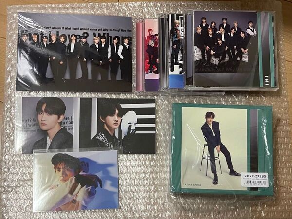 INI 2ndシングル「I」3形態セット 生写真 FC ユニバ 特典 田島将吾