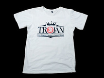 送込 TROJAN　Records　デュークリード　London 半袖Tシャツ　白　2XLサイズ _画像2