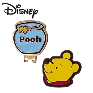 Disney くまのプーさん ボールマーカー 2335049000【ディズニー】【ゴルフ】【Pooh】【キャラクター】【クリップマーカー】【RoundItem】