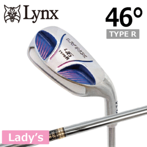 Lynx レディース YS-ONE チッパー Type R【リンクス】【ワイエスワン】【寄せワン】【女性用】【スチールシャフト】【ロフト：46度】