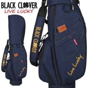 BLACK CLOVER 9.0型 デニム キャディバッグ BA5PNC53【ブラッククローバー】【Gパン】【デニムパンツ】【Denim】【CaddyBag】