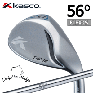 Kasco Dolphin Wedge DW-118【キャスコ】【ドルフィンウェッジ】【N.S.PRO 950GH】【FLEX：S】【ロフト：56度】【Wedge】