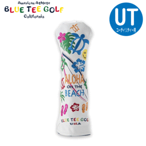 BLUE TEE GOLF ALOHA ON THE BEACH ユーティリティー用 ヘッドカバー【ブルーティーゴルフ】【アロハ】【BTG-HC005】【UT用】