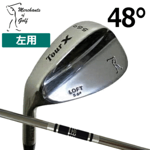 【レフティ】MARCHANT OF GOLF　TOUR X Wedge LH【ツアーX】【ウェッジ】【スチールシャフト】【左用】【ロフト：48度】