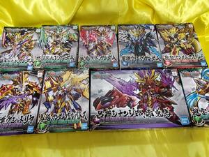  не комплект товар Bandai gun pra SD Gundam BB воитель SD Gundam world три страна ...10 шт. комплект No.1~10