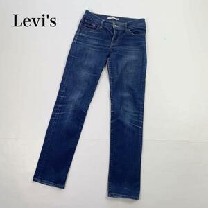 LEVI'S Levi's Denim pants jeans Rollei z26 skinny blue lady's 712