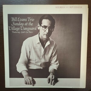 US original Bill Evans Sunday At The Village Vanguard RIVERSIDE ビル・エヴァンス analog record レコード LP アナログ vinyl