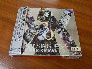 吉川晃司 CD3枚組ベストアルバム「SINGLES＋」30周年記念コンプリート シングル コレクション コンプレックス COMPLEX 帯あり