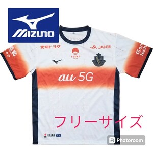 ミズノ　MIZUNO　サッカー　名古屋グランパスエイト　配布品　非売品　応援グッズ　半袖シャツ　フリーサイズ