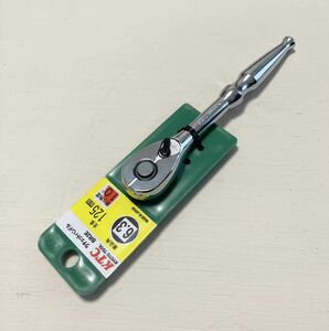 ¥1 старт! Kyoto механизм инструмент (KTC) рукоятка для ключей с храповым механизмом 6.3mm (1/4nchi) BR2E-H не использовался товар 