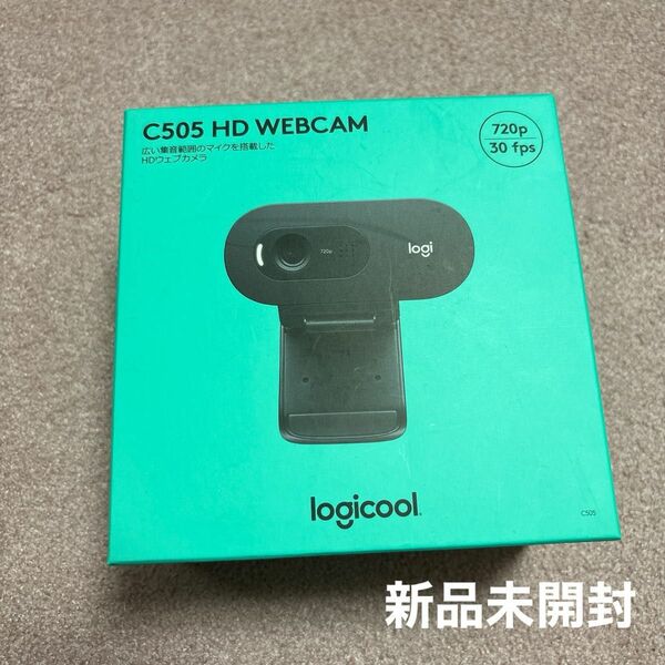 ロジクール C505 HD Webcam （ブラック）　ウェブカメラ