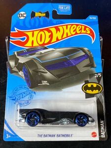 ホットウィール HOTWHEELS THE BATMAN BATMOBILE バットマン バットモービル 青 USカード DC