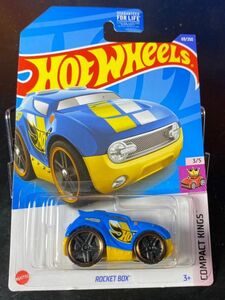 ホットウィール HOTWHEELS ROCKET BOX 青 USカード