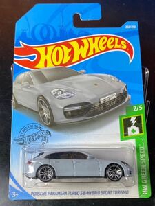 ホットウィール HOTWHEELS PORSCHE PANAMERA TURBO E-HYBRID SPORT TURISMO ポルシェ パナメーラ グレー