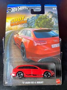 ホットウィール HOTWHEELS HOT WAGONS 17 AUDI RS 6 AVANT アウディ