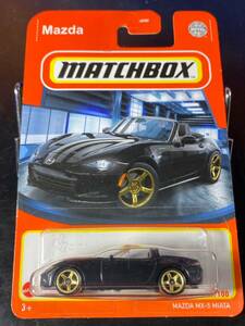 MATCHBOX マッチボックス MBX MAZDA MX-5 MIATA マツダ ロードスター ROADSTER ND 黒