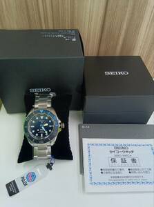 新品　セイコー プロスペックス ダイバースキューバ PADI SBDJ057 メンズ ソーラー 腕時計 SEIKO ダイバーズウォッチ　◆5500