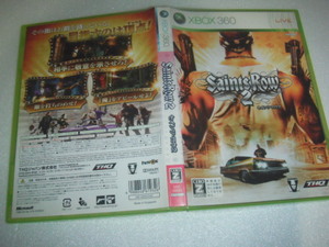 中古 XBOX360 セインツロウ 2 動作保証 同梱可