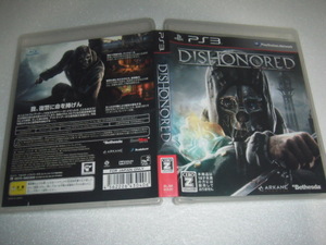 中古 PS3 Dishonored ディスオナード 動作保証 同梱可